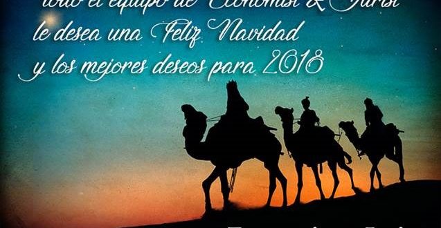 !Todo el equipo de Economist&Jurist les desea una Feliz Navidad! !Todo el equipo de Economist&Jurist les desea una Feliz Navidad!