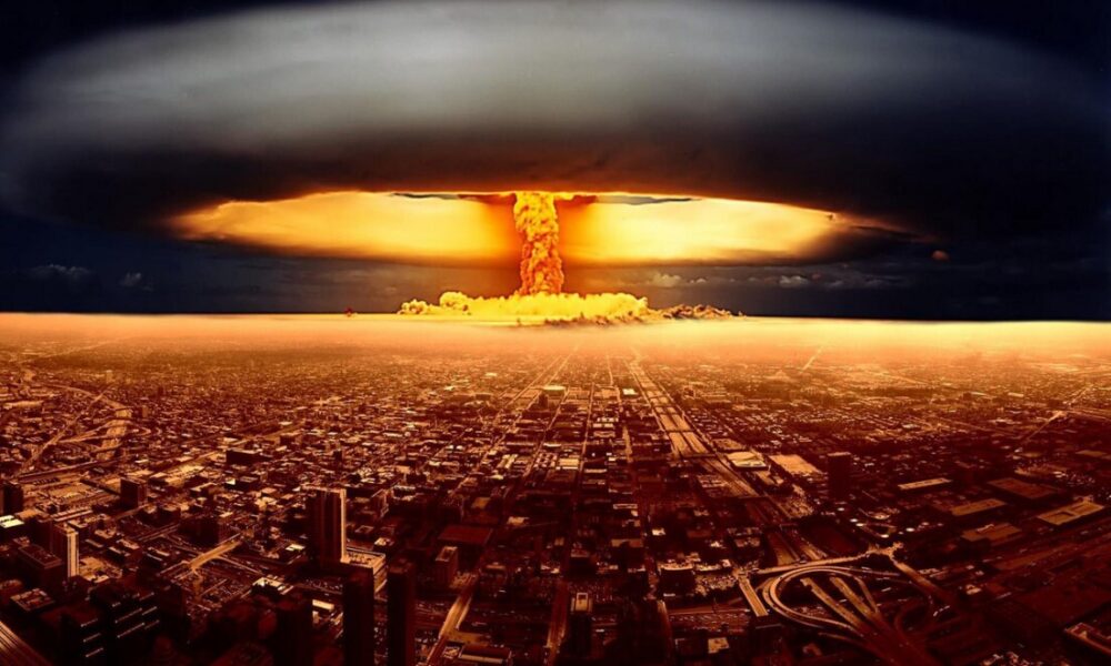 primera bomba nuclear lanzada en Ucrania.