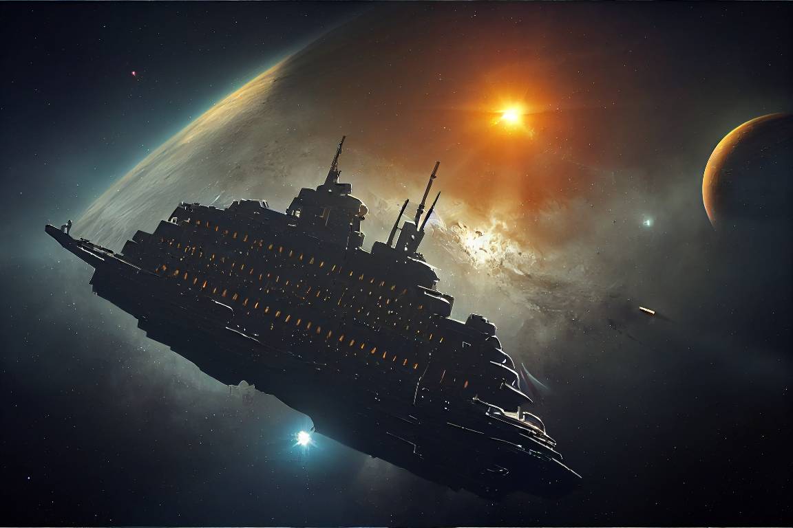 Concepto crucero espacial (Foto: Devianart)