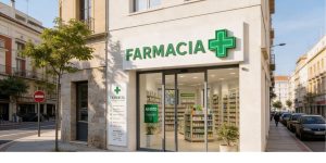 Exterior de farmacia