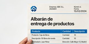 Albarán de entrega