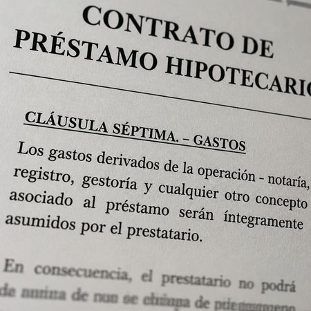 Cláusula de préstamo hipotecario