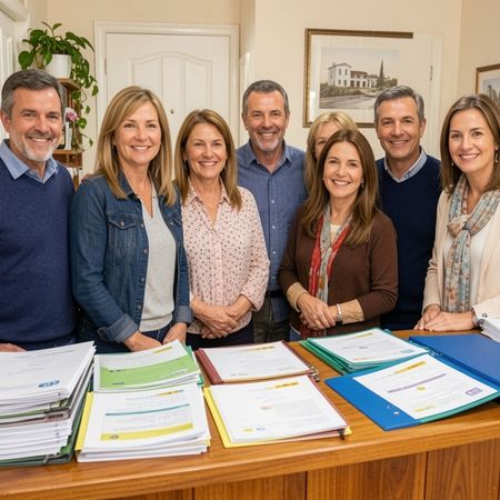 Familiares pertenecientes a la empresa