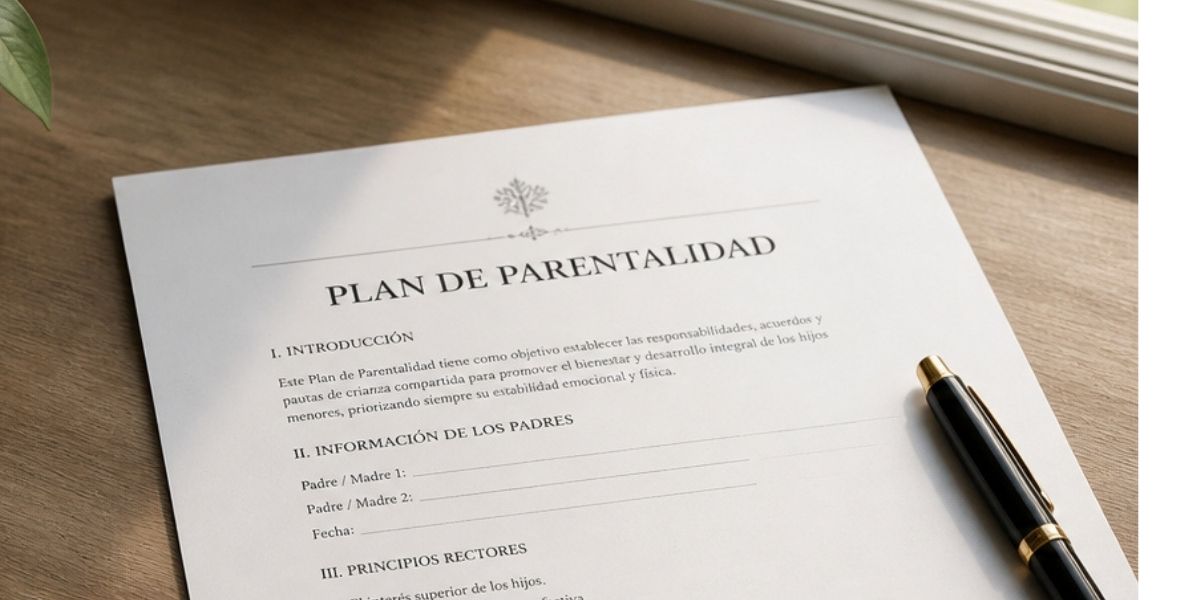 Documento de plan de parentalidad