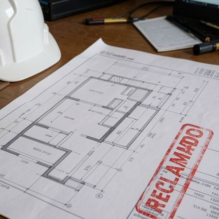 Plano de un arquitecto