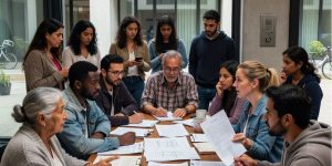 Reunión de comunidad de propietarios