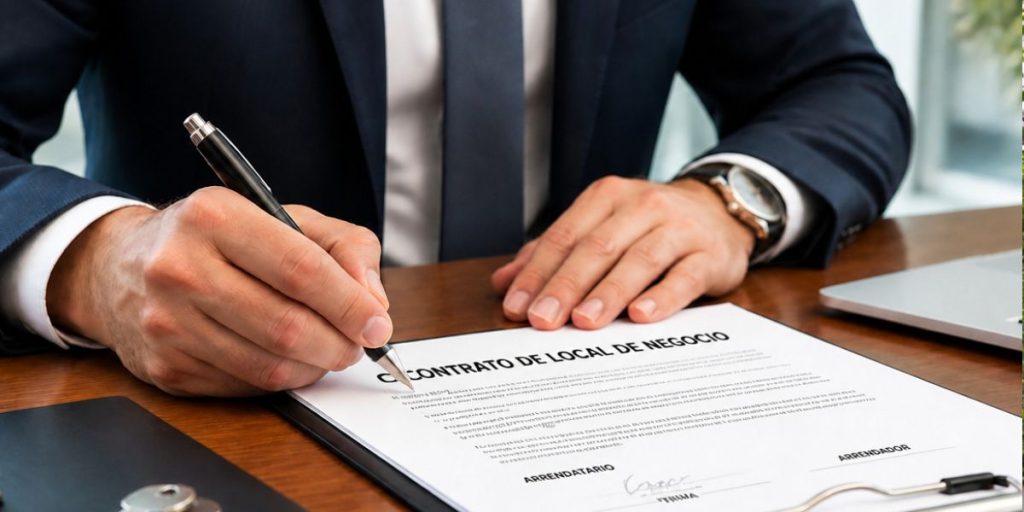 Contrato de arrendamiento de negocio