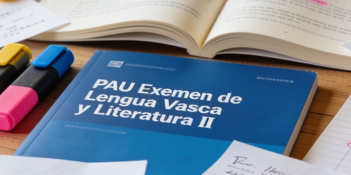 Libro de preparación del examen de Lengua Vasca y Literatura II PAU
