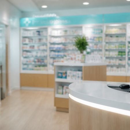 Interior de farmacia