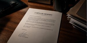 Notificación carta de despido