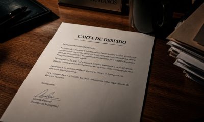 Notificación carta de despido