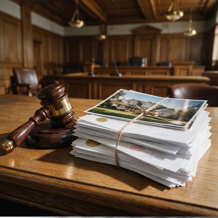 Documentos de prueba de juicio
