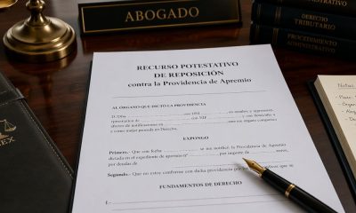 Documento de recurso Potestativo de Reposición
