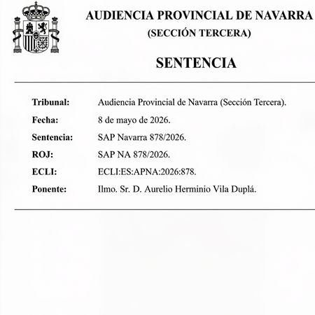 Datos de la sentencia del artículo