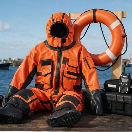Trajes hipotermia y equipos rescate