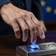 Botón de voto en la UE