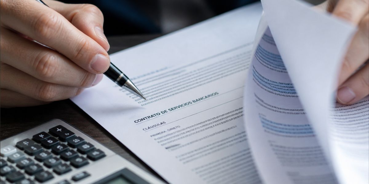 Contrato servicios bancarios