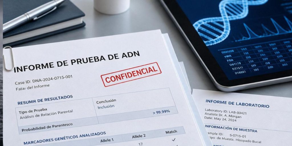 Resultado Test ADN Paternidad