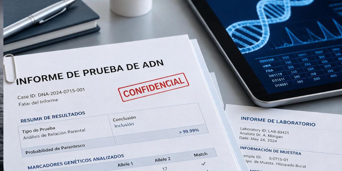 Resultado Test ADN Paternidad