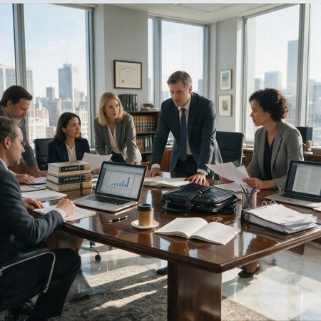 Abogados reunidos