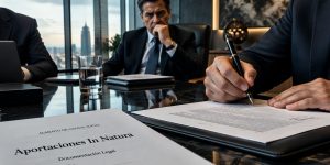 Documento "Aportaciones in natura"