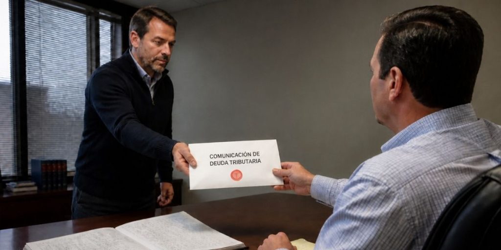 Entrega de la comunicación previa a un socio
