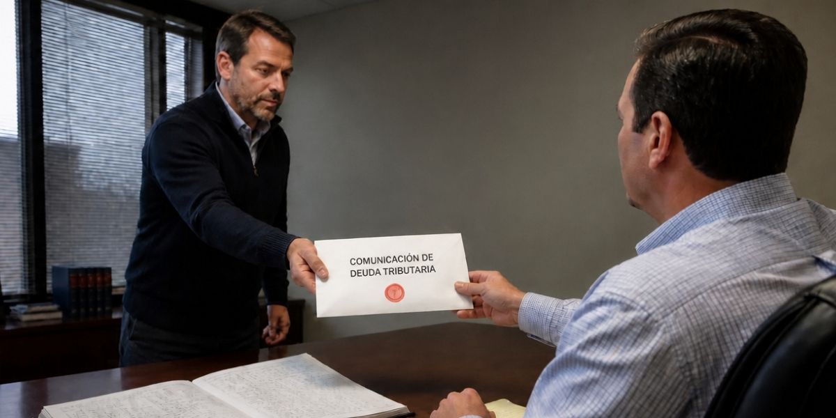 Entrega de la comunicación previa a un socio