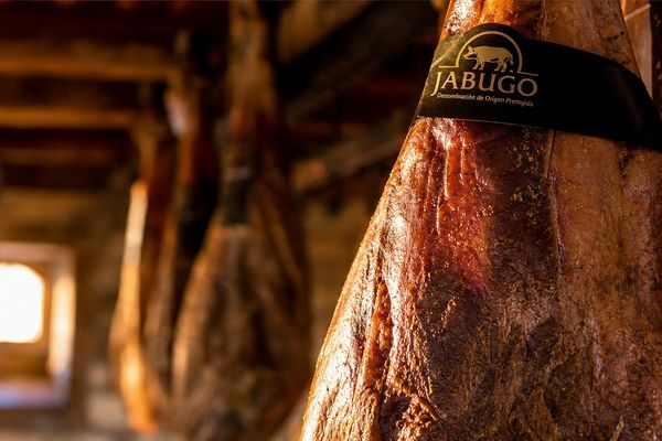 Jamón con etiqueta