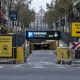Obras públicas y entrada de parking