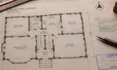 Planos de un inmueble