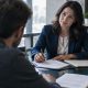 Abogada y cliente derecho laboral