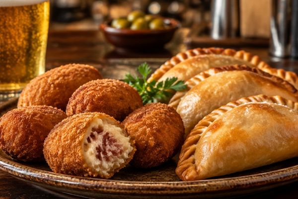 Croquetas y empanadillas