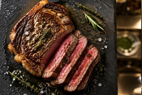 Plato de entrecote