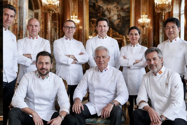 Grupo de cocineros presidenciales