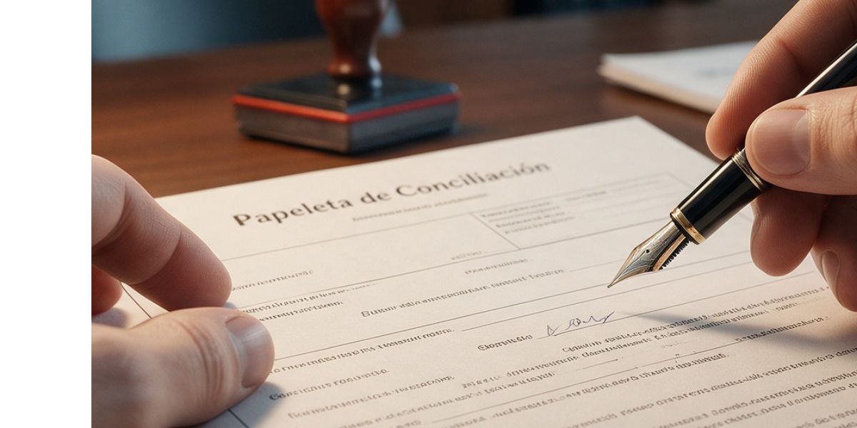 Papeleta de Conciliación