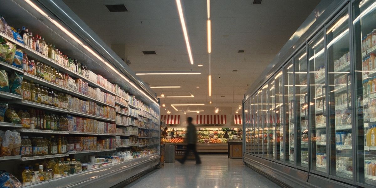 Pasillo de supermercado