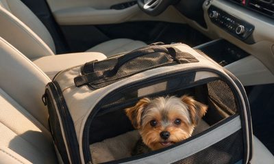 Perro en asiento de copiloto