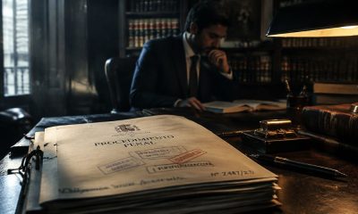 Expediente de procedimiento penal. Abogado de fondo