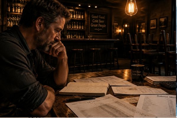 Propietario revisando documentación